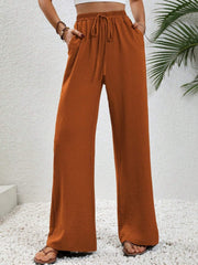 Koisoon Wide Leg Drawstring Pants