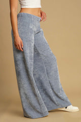 Koisoon Elastic Waist Wide Leg Pants