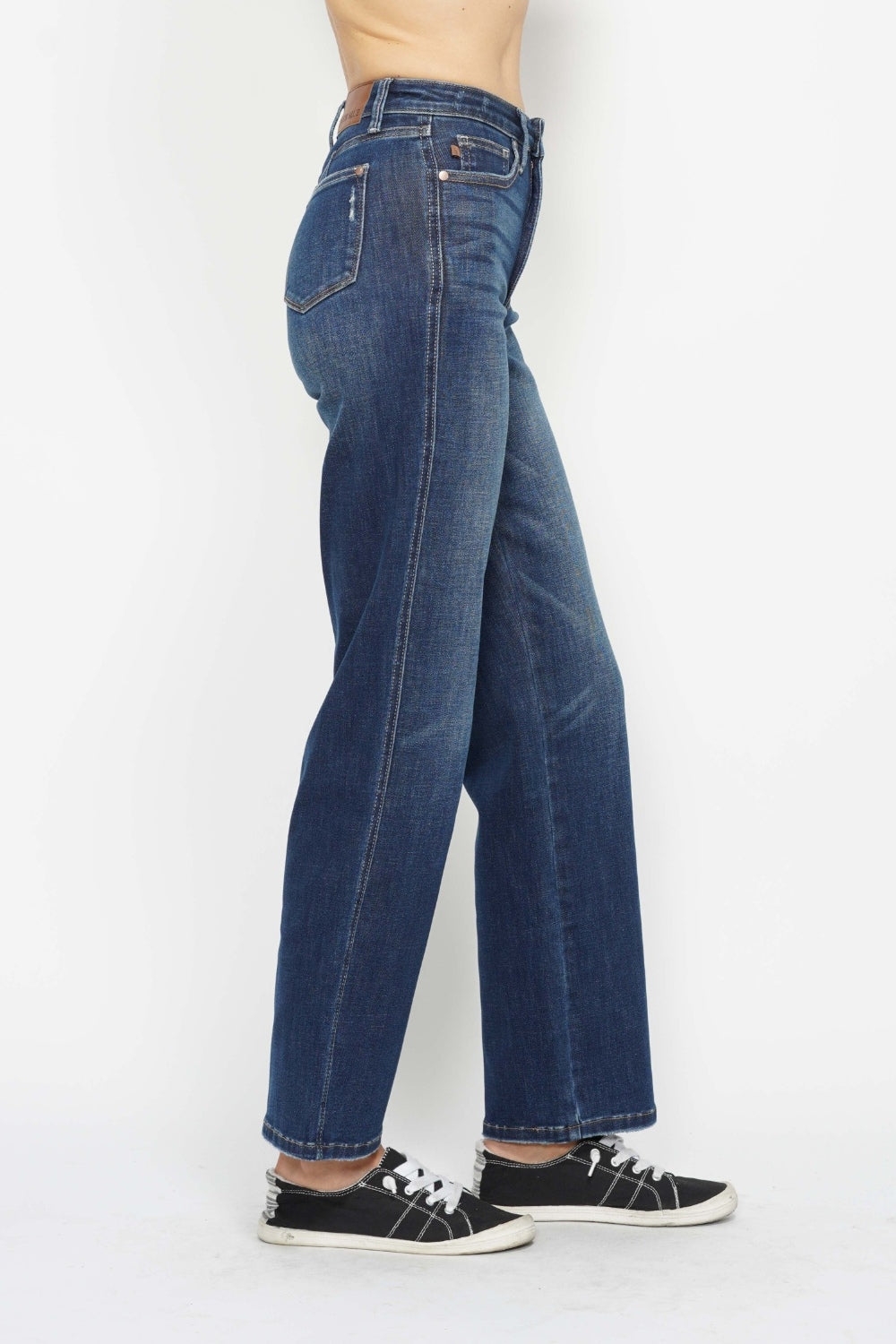 Koisoon Blue Full Size High Waist Tummy Control Jeans