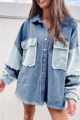 Koisoon Block Denim Jacket