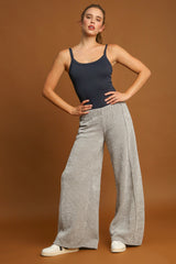 Koisoon Elastic Waist Wide Leg Pants