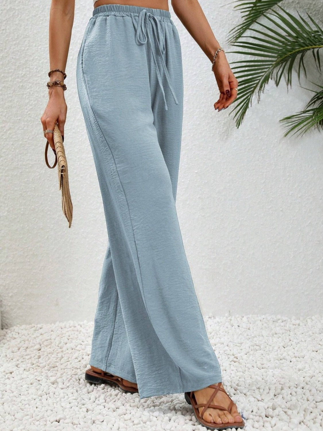 Koisoon Wide Leg Drawstring Pants