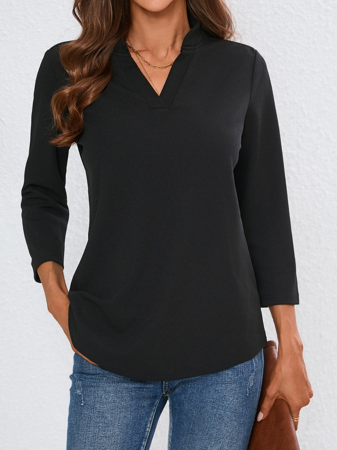 Koisoon Three-Quarter Sleeve Top