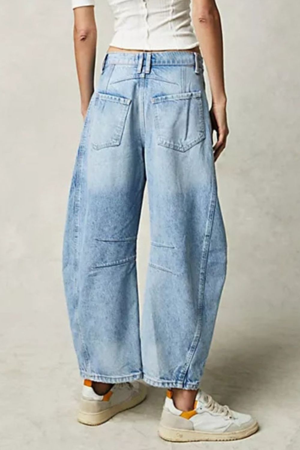 Koisoon Wide Leg Jeans with Pockets