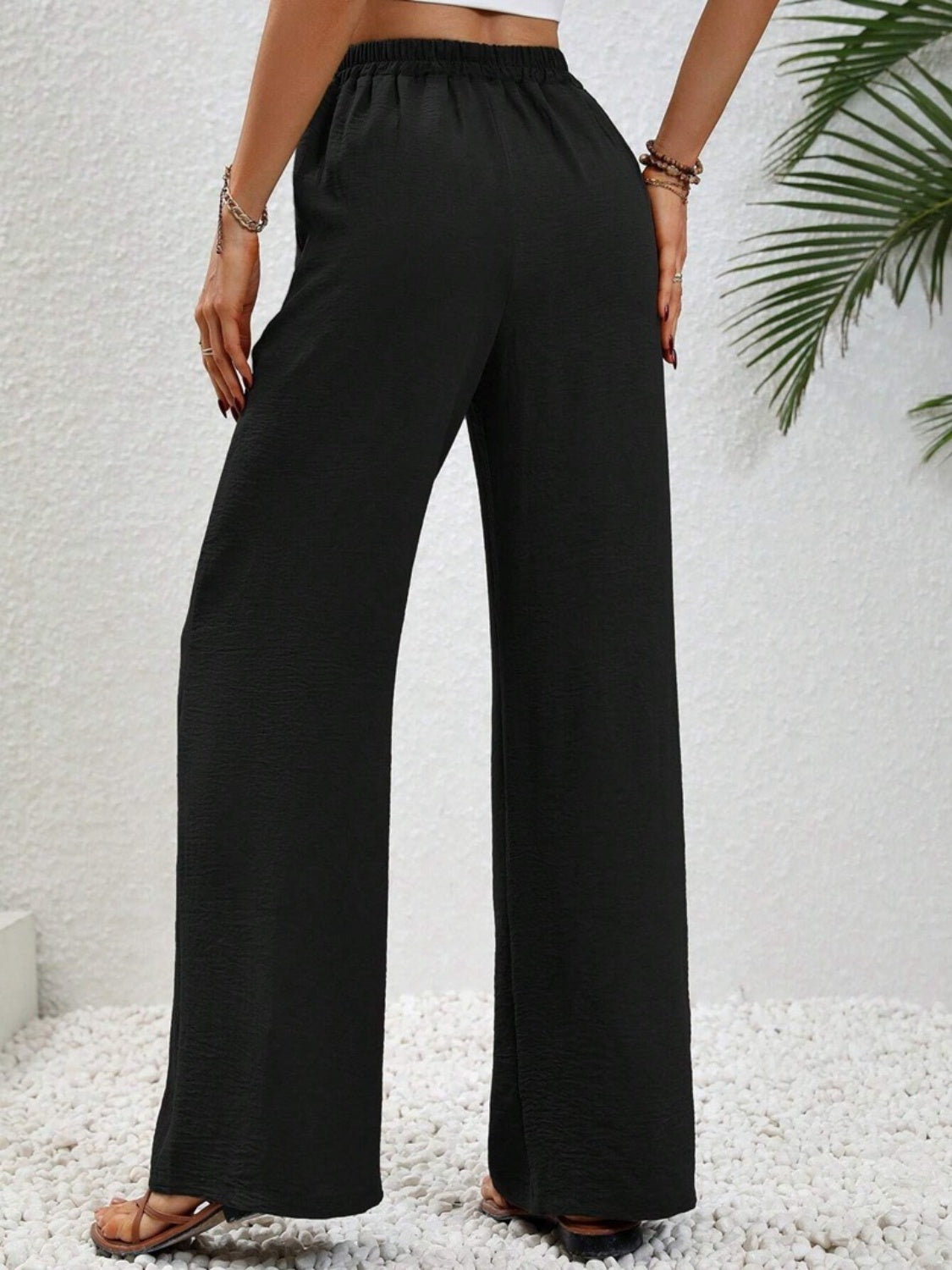 Koisoon Wide Leg Drawstring Pants