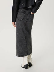 Koisoon it Midi Denim Skirt with Pockets