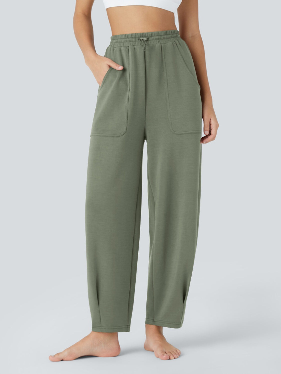 Koisoon Lovelet Drawstring Pants with Pockets