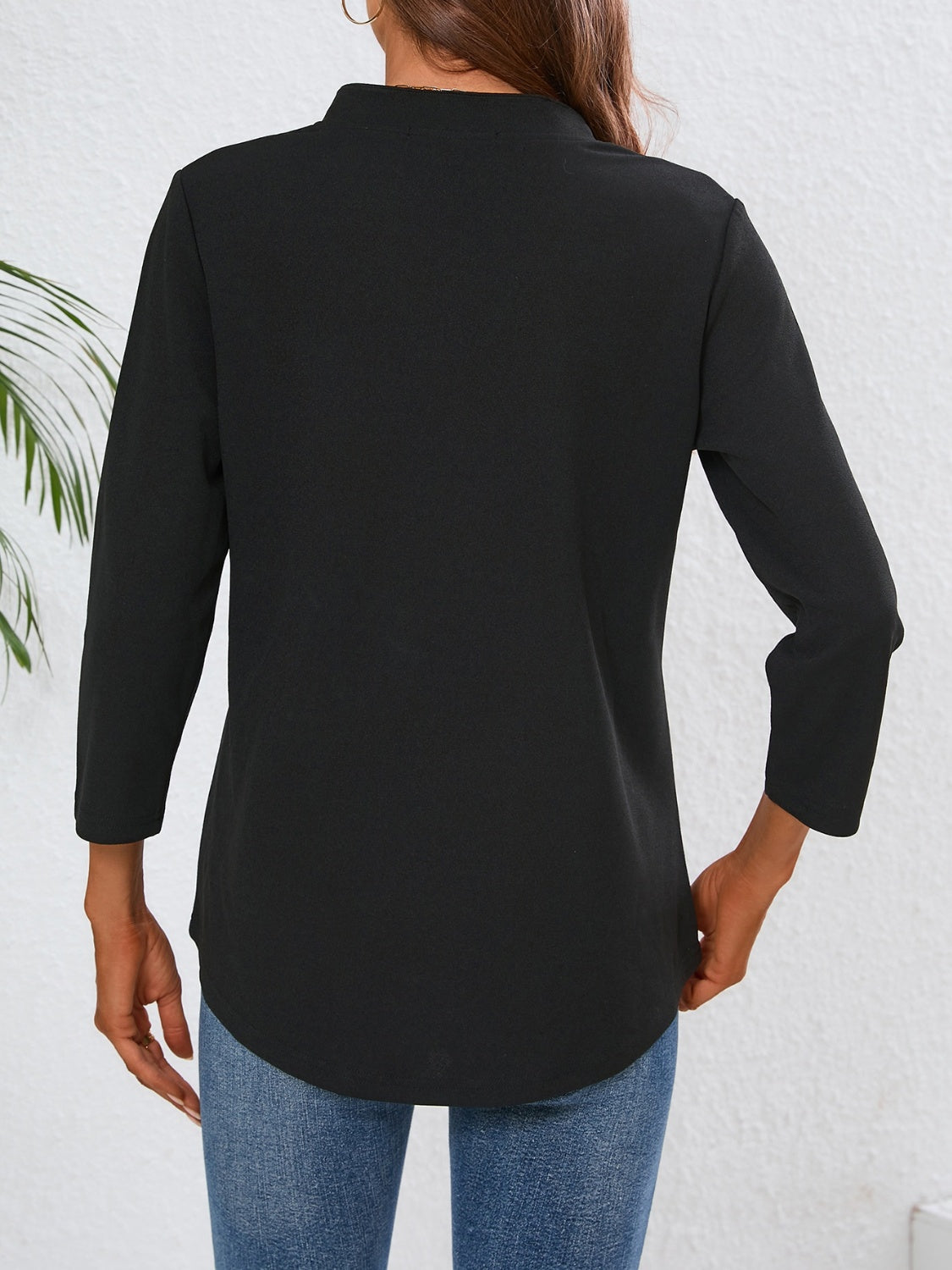 Koisoon Three-Quarter Sleeve Top