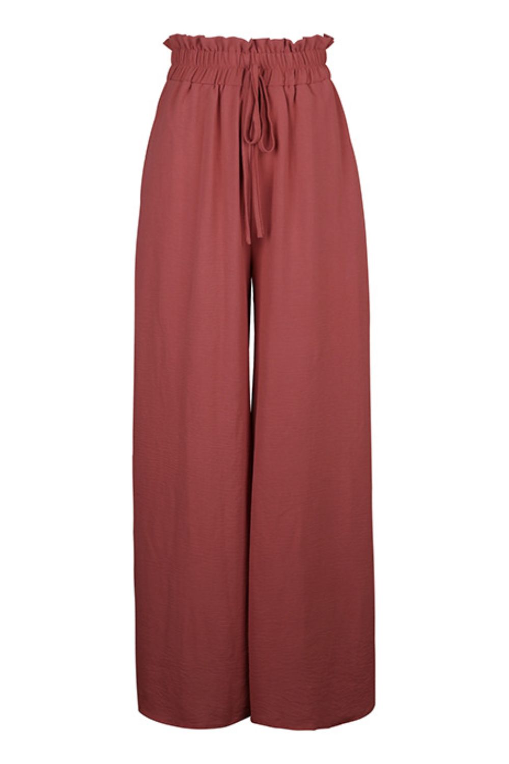 Koisoon Frill Tied Wide Leg Pants