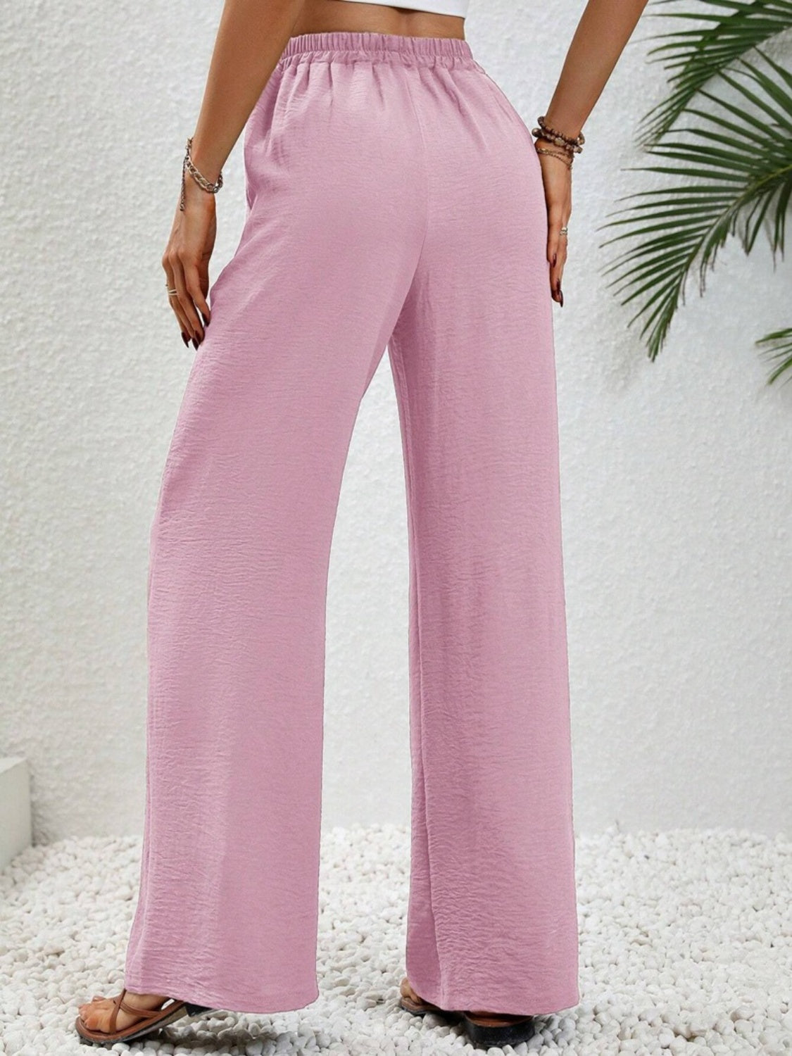 Koisoon Wide Leg Drawstring Pants