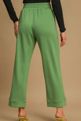 Koisoon Drawstring Wide Leg Pants with Pockets