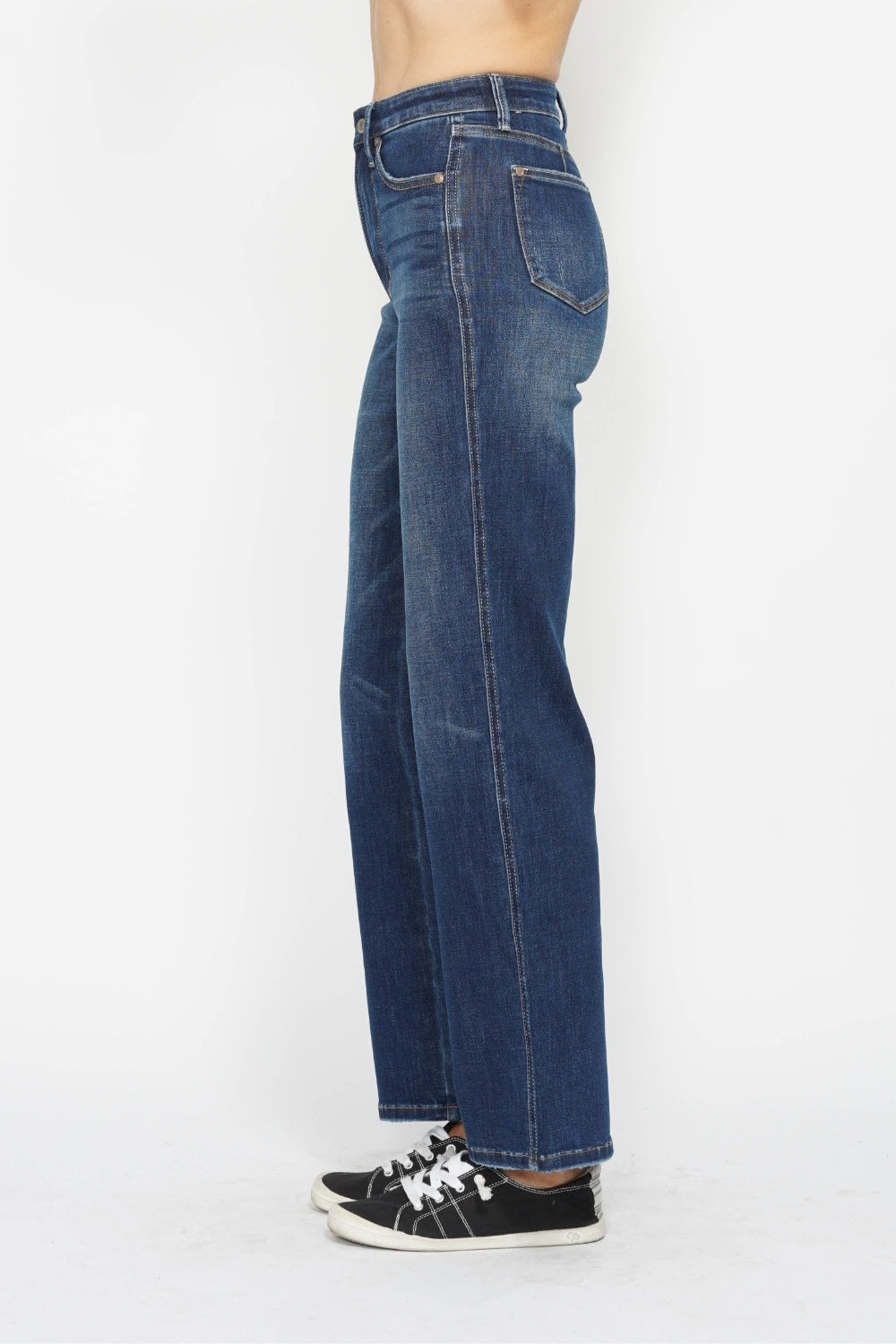 Koisoon Blue Full Size High Waist Tummy Control Jeans