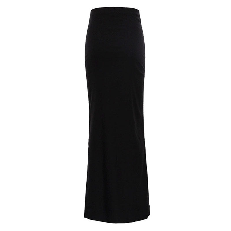 business casual outfits for women Women's Clothing 2024 Summer New Fashionable Elegant Black Slimming Long Skirt Hip Skirt