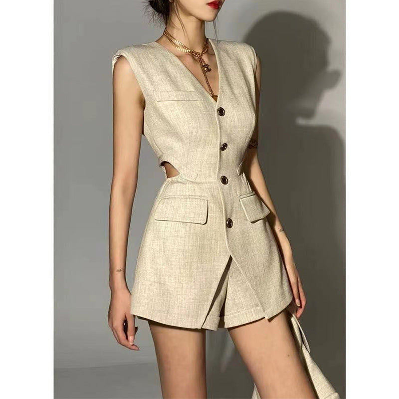 picture day outfit Chanel Style Suit Suit Pants Autumn New Style High Sense Royal Sister Style Elegant Socialite Vest Three-Piece Suit for Women