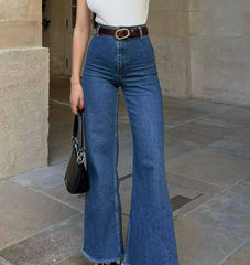 business casual outfits 2024 This Year's Popular Wide-Leg Pants High Waist Slimming Retro Loose Straight Pants High-Grade Jeans for Women