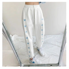 Koisoon Spring Autumn Woman Casual Sweatpants Korean Fashion Big Size Elastic High Waist Student Versatile Thin Loose Sports Trousers