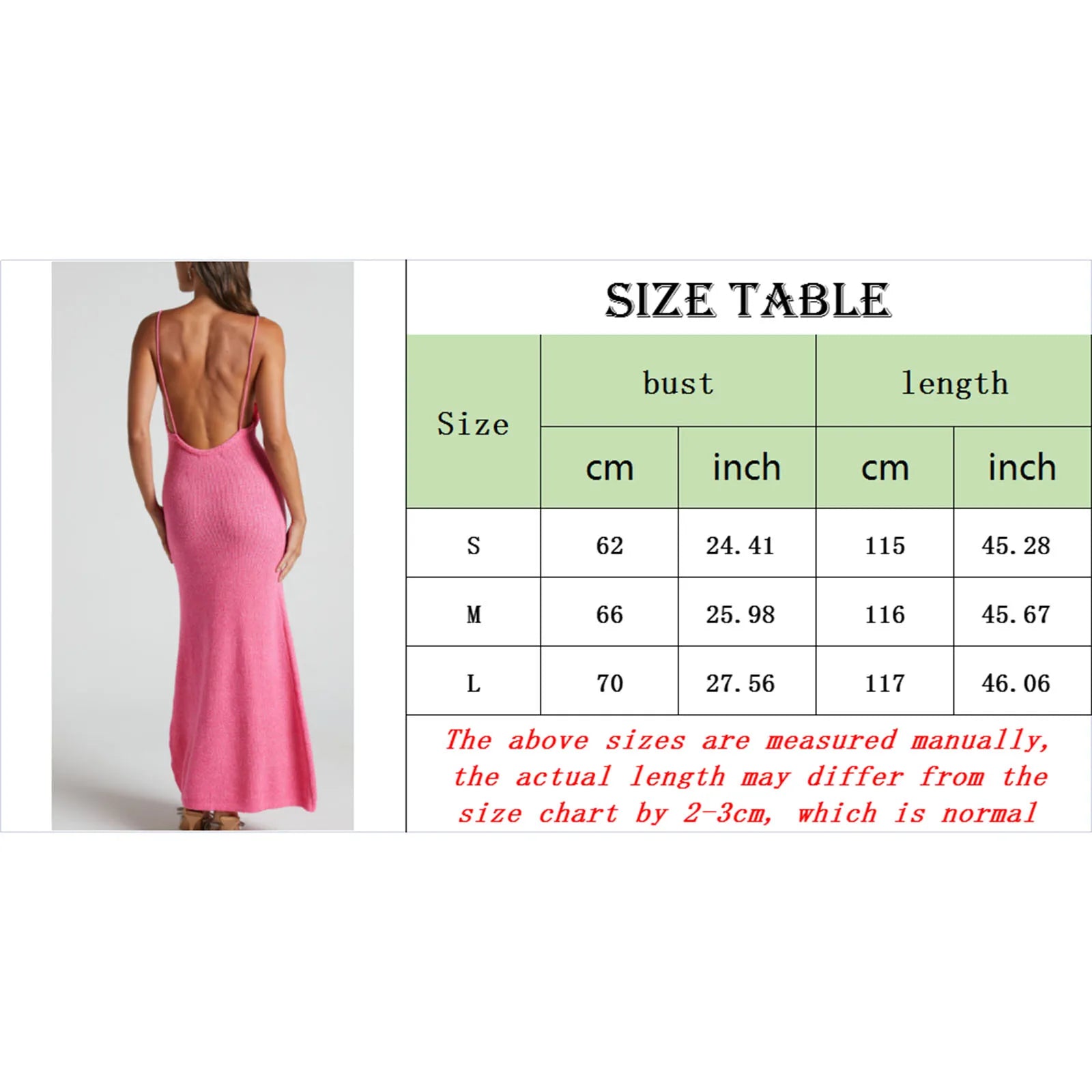 Koisoon Elegant Women's Summer Long Knitted Slip Dress Solid Color Low Cut Knit Spaghetti Strap Sexy New Slim Evening Beach Dresses