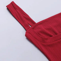 Koisoon Red Dress Mini Summer New Sexy Short Female Dress Elegant Hot Sexy Korean Women Dresses Sweet