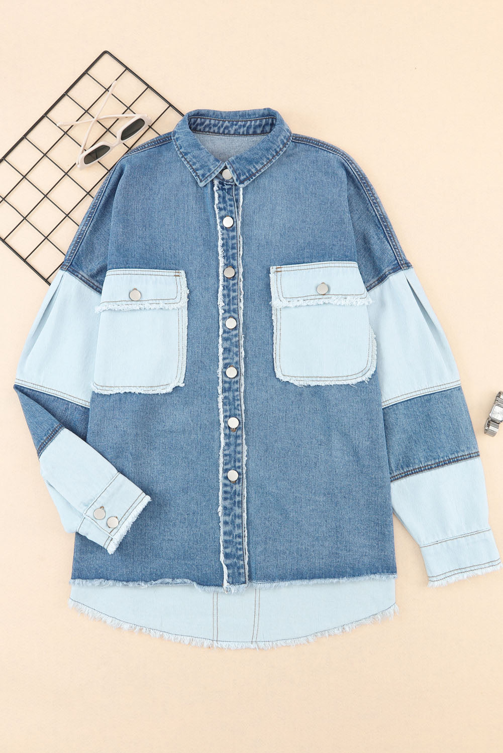 Koisoon Block Denim Jacket