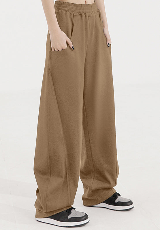 Koisoon Elastic Waist Sweatpants with Pockets