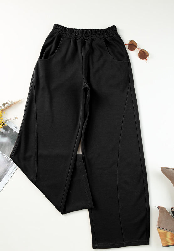 Koisoon Elastic Waist Sweatpants with Pockets