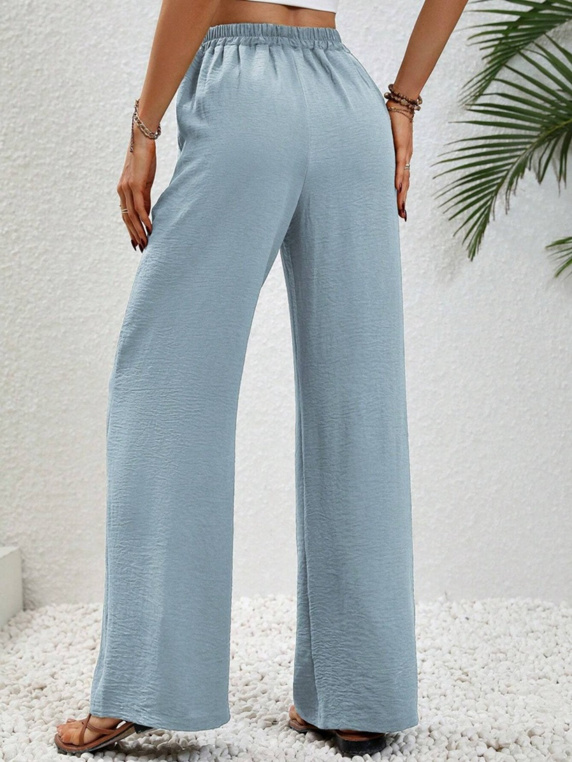 Koisoon Wide Leg Drawstring Pants