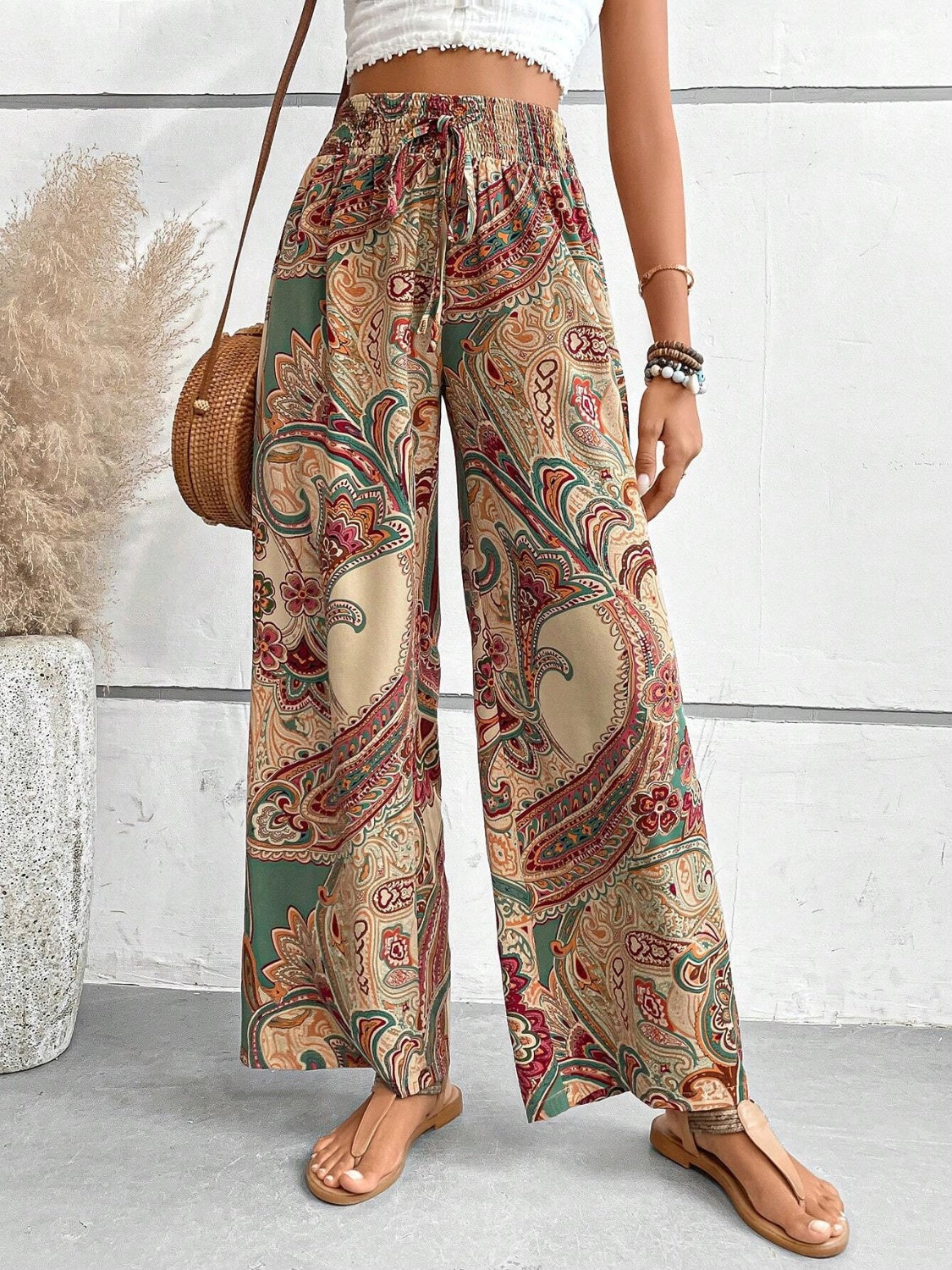 Koisoon Printed Wide Leg Pants