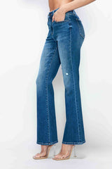 Koisoon  Full Size High Rise Bootcut Jeans with Pockets