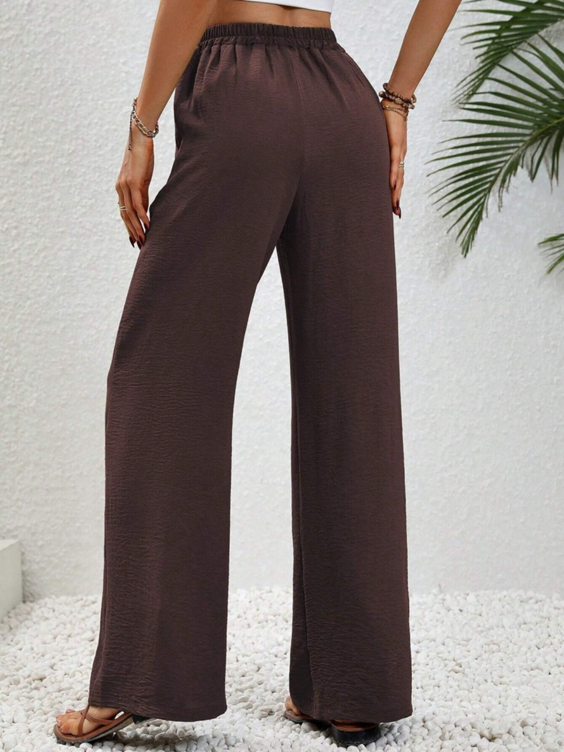 Koisoon Wide Leg Drawstring Pants