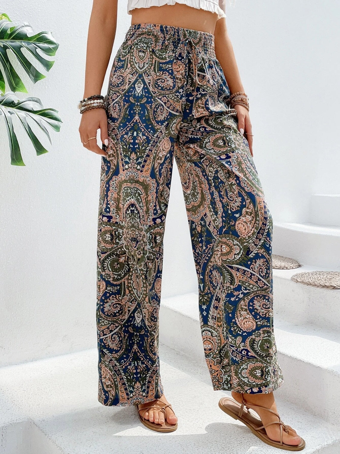 Koisoon Printed Wide Leg Pants