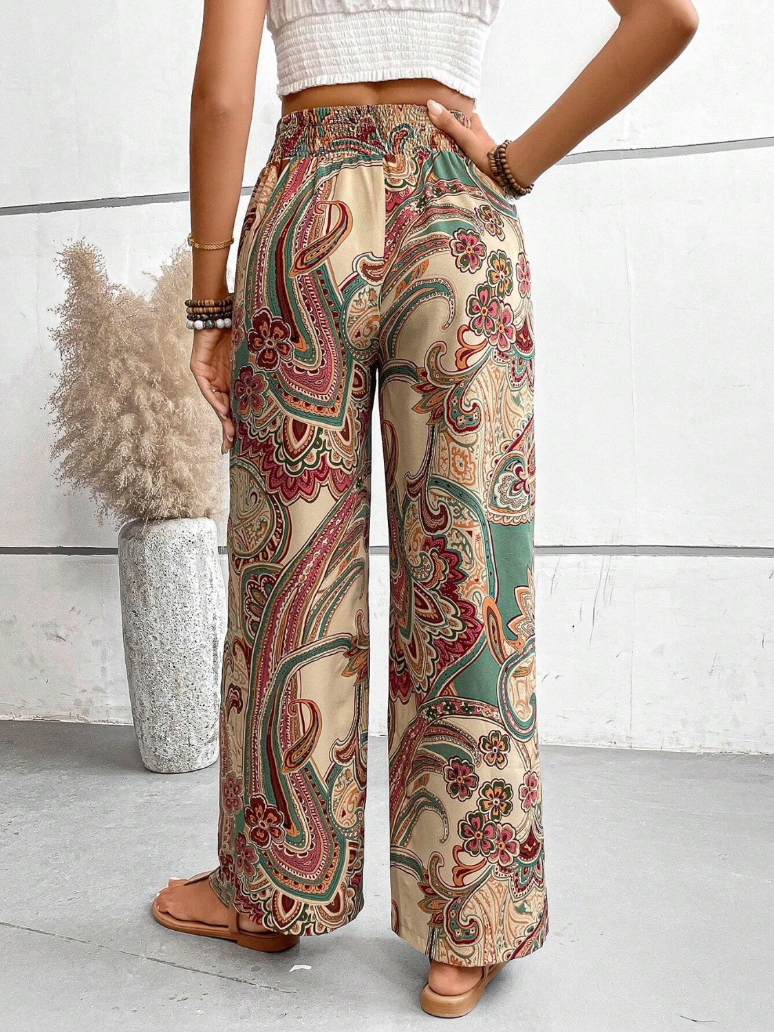 Koisoon Printed Wide Leg Pants